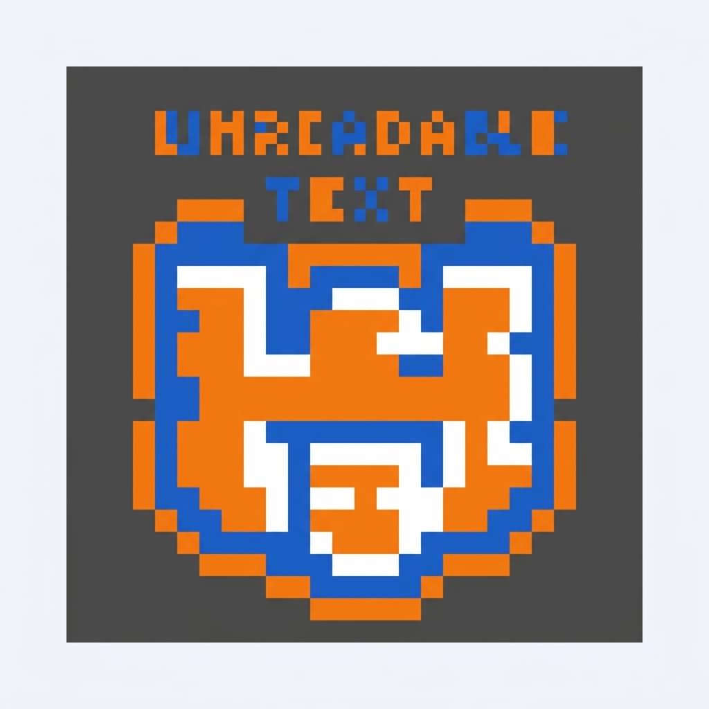 Low-res logo → vector-sharp 4K (before)