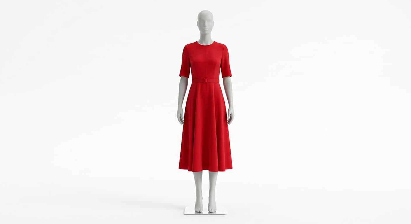 Fashion — mannequin + garment (after)