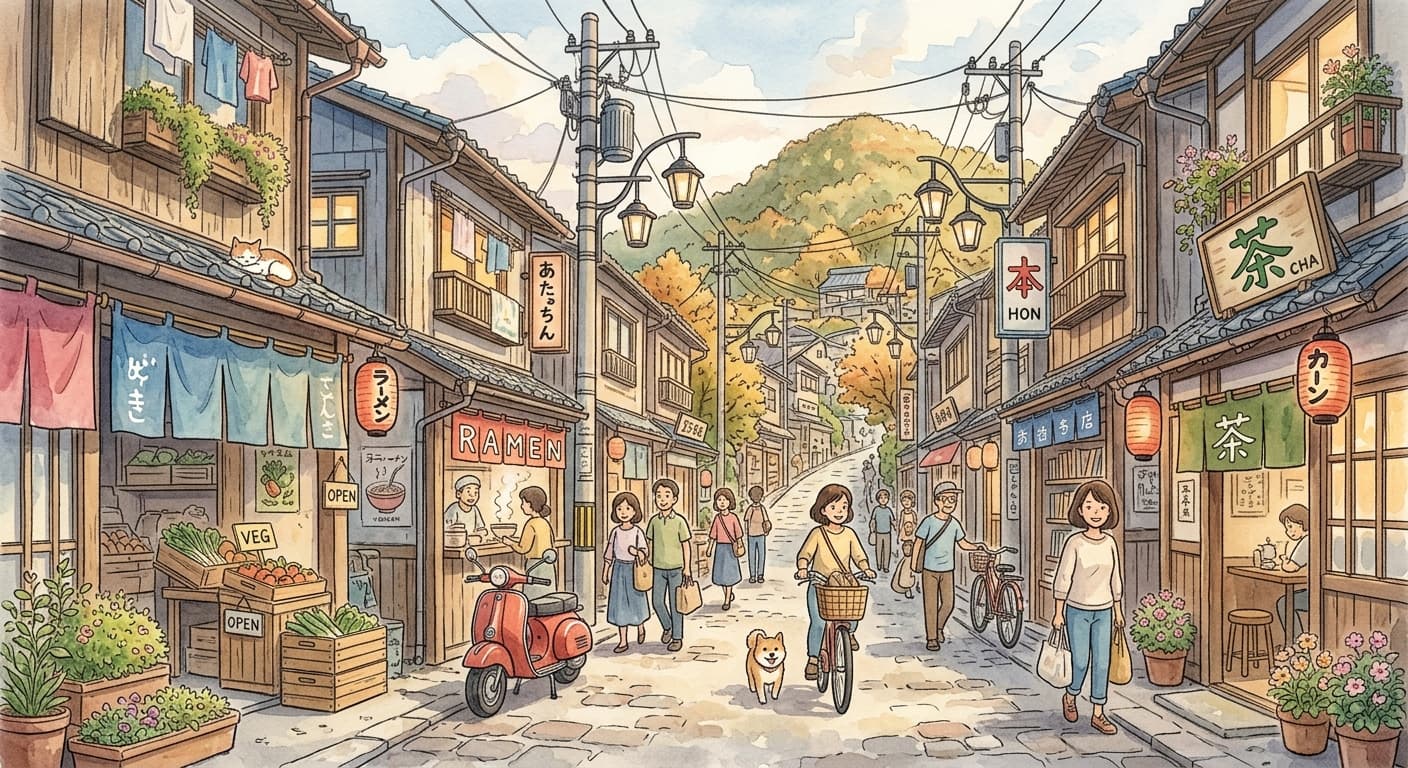 Photo → Studio Ghibli (after)