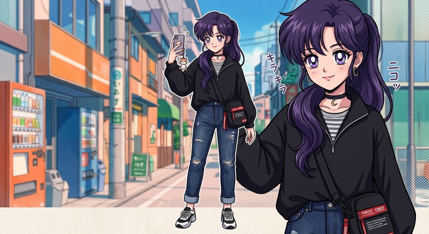 Selfie → Anime (after)